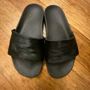 Adidas Horsehair slides